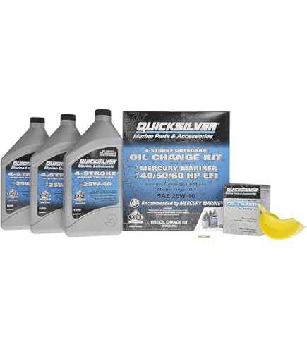 Amazon.com: Mercury Marine 92-8M0078627 4-Stroke (25W-40